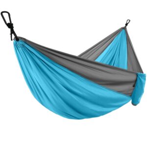 Lightweight Portable Nylon Parachute Hammock For Backpacking Item No#20432
