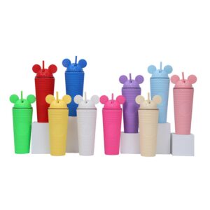 24Oz Solid Durian Cup With Cat Earmuffs Item No#20487