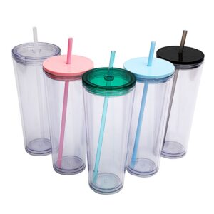 26Oz Fashion Double Layer Straw Cup Item No#20508