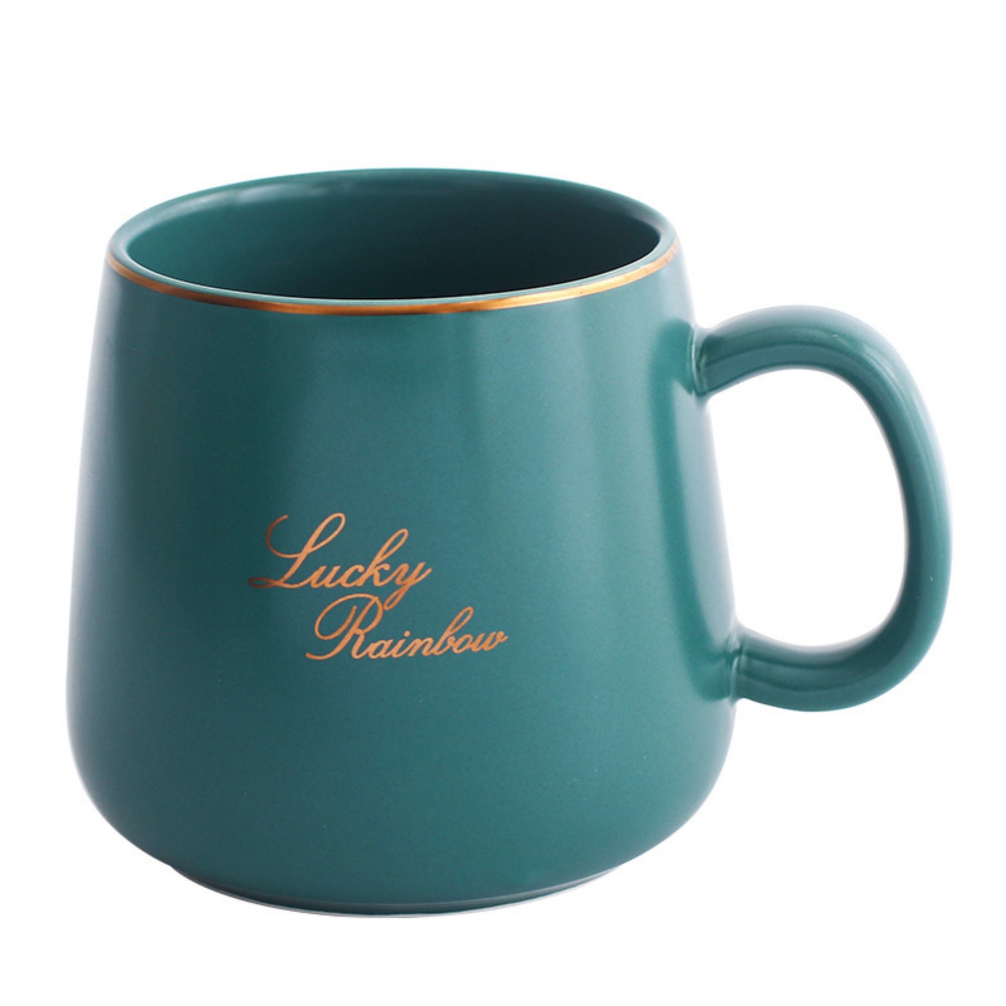 14Oz Ceramic Mug With Tray Item No#20544