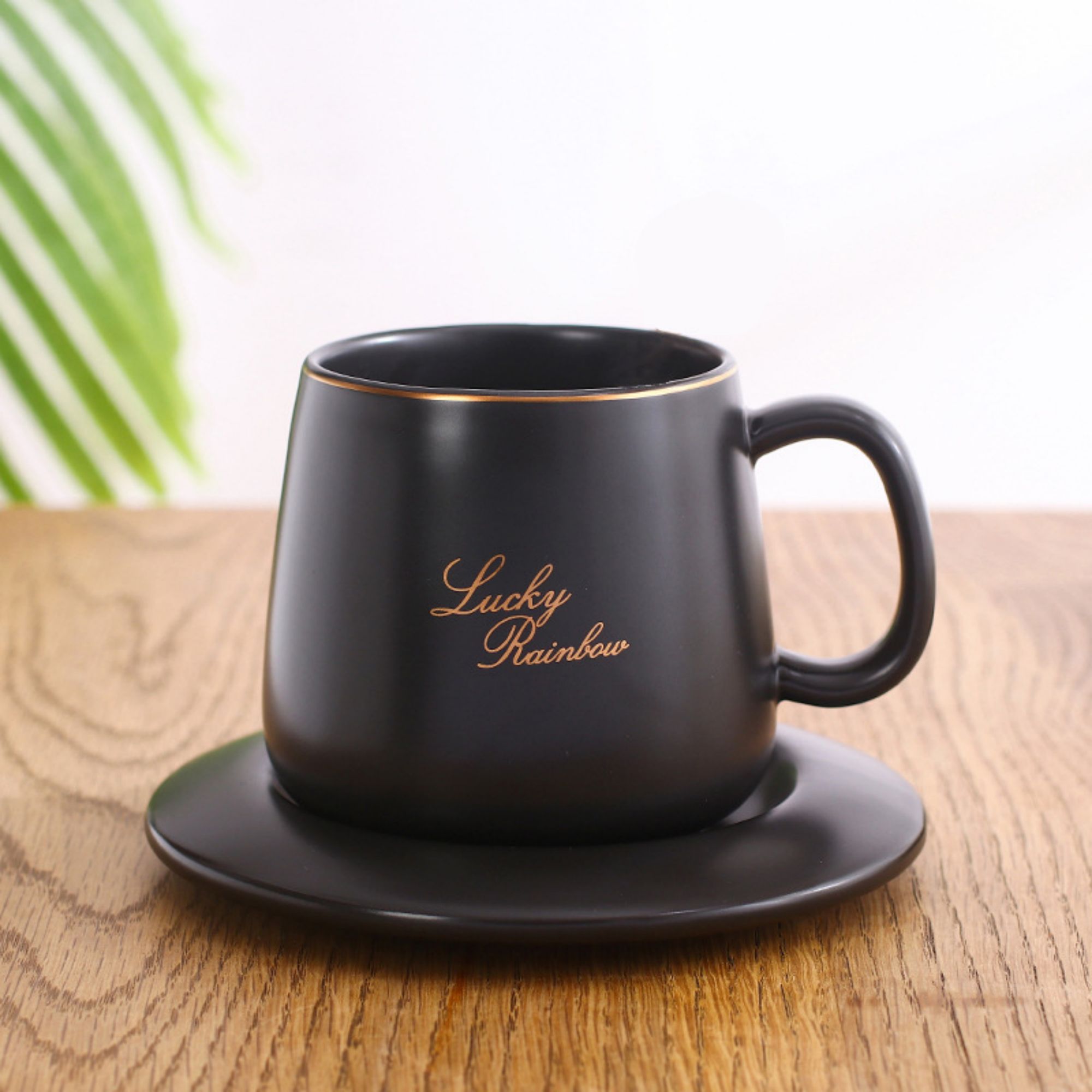 14Oz Ceramic Mug With Tray Item No#20544 - Image 5