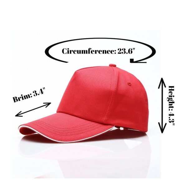 Baseball Cap With Adjustable Closure Item No#20559 - Image 2