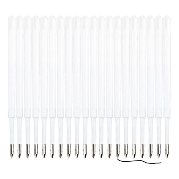 20 Pieces Ballpoint Pen Refills Black Ink Item No#20575