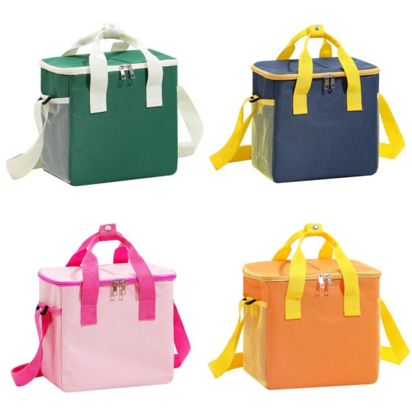 8L Aluminum Foil Insulated Cooler Bag Item No#20743 - Image 2
