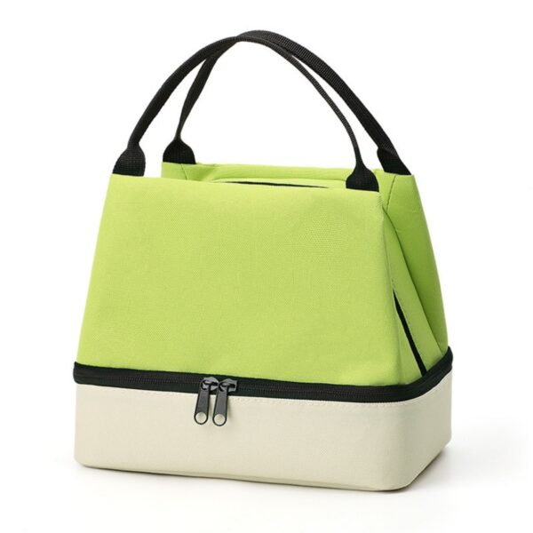 6L Contrast Color Double Layer Cooling Bag Item No#20747 - Image 3