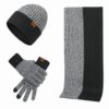 Unisex Fashion Warm Knitted Set Item No#20856