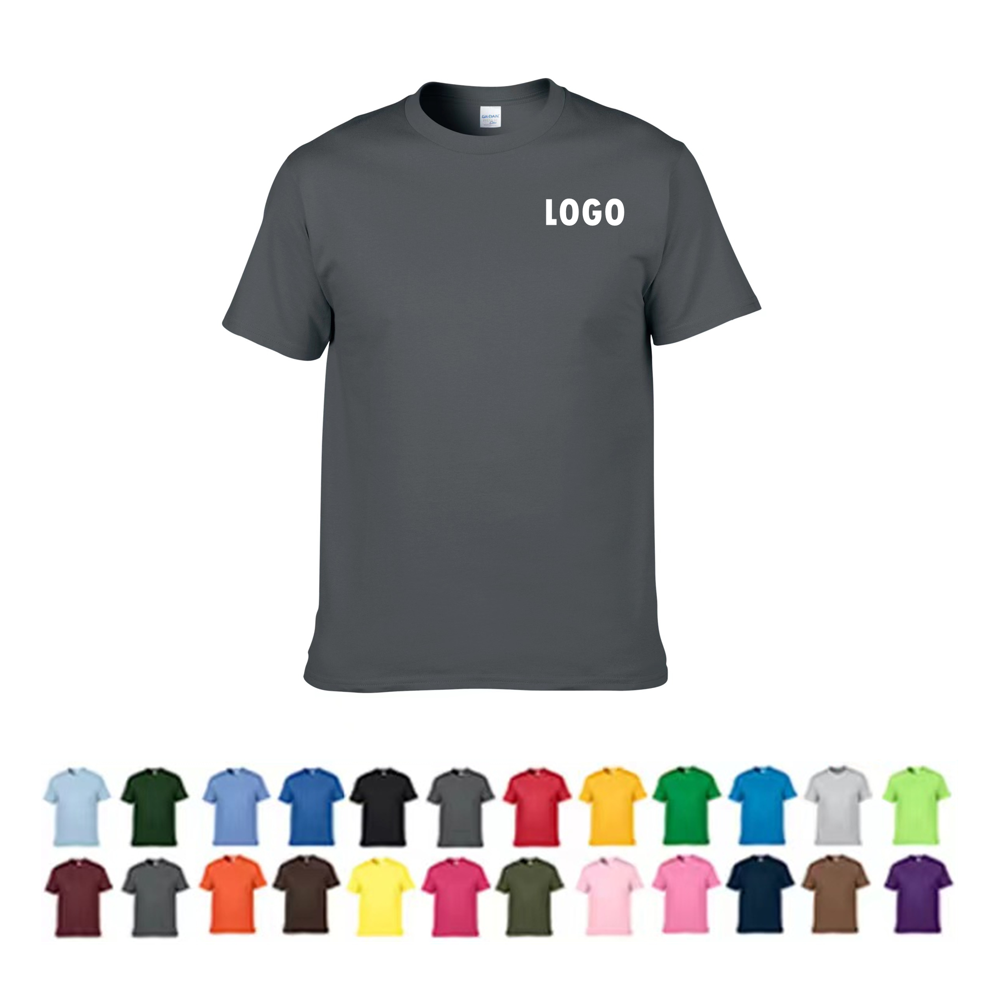 Crewneck Cotton T-Shirt Item No#21003