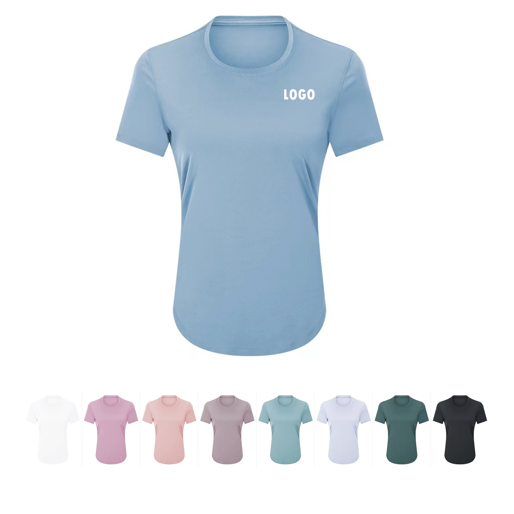 Short Sleeve Workout Tops For Women Item No#21023