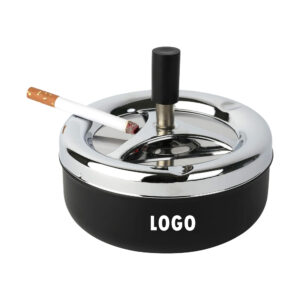 Round Push Down Cigarette Ashtray Item No#21089