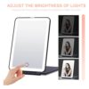 Small Makeup Mirror With Light Item No#21130 - Image 3