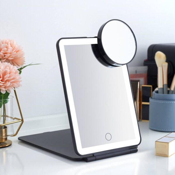 Small Makeup Mirror With Light Item No#21130 - Image 5