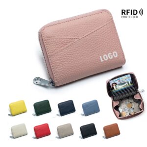 Rfid Zipper Credit Card Holder Item No#21170