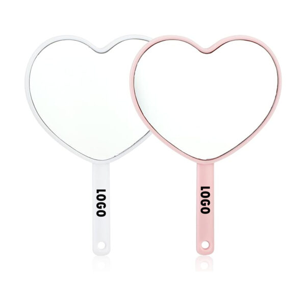 Heart-Shaped Handheld Mirror Item No#21228
