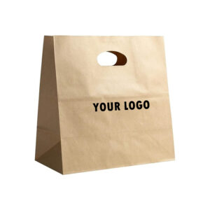 Die Cut Kraft Paper Gift Bag Item No#21263