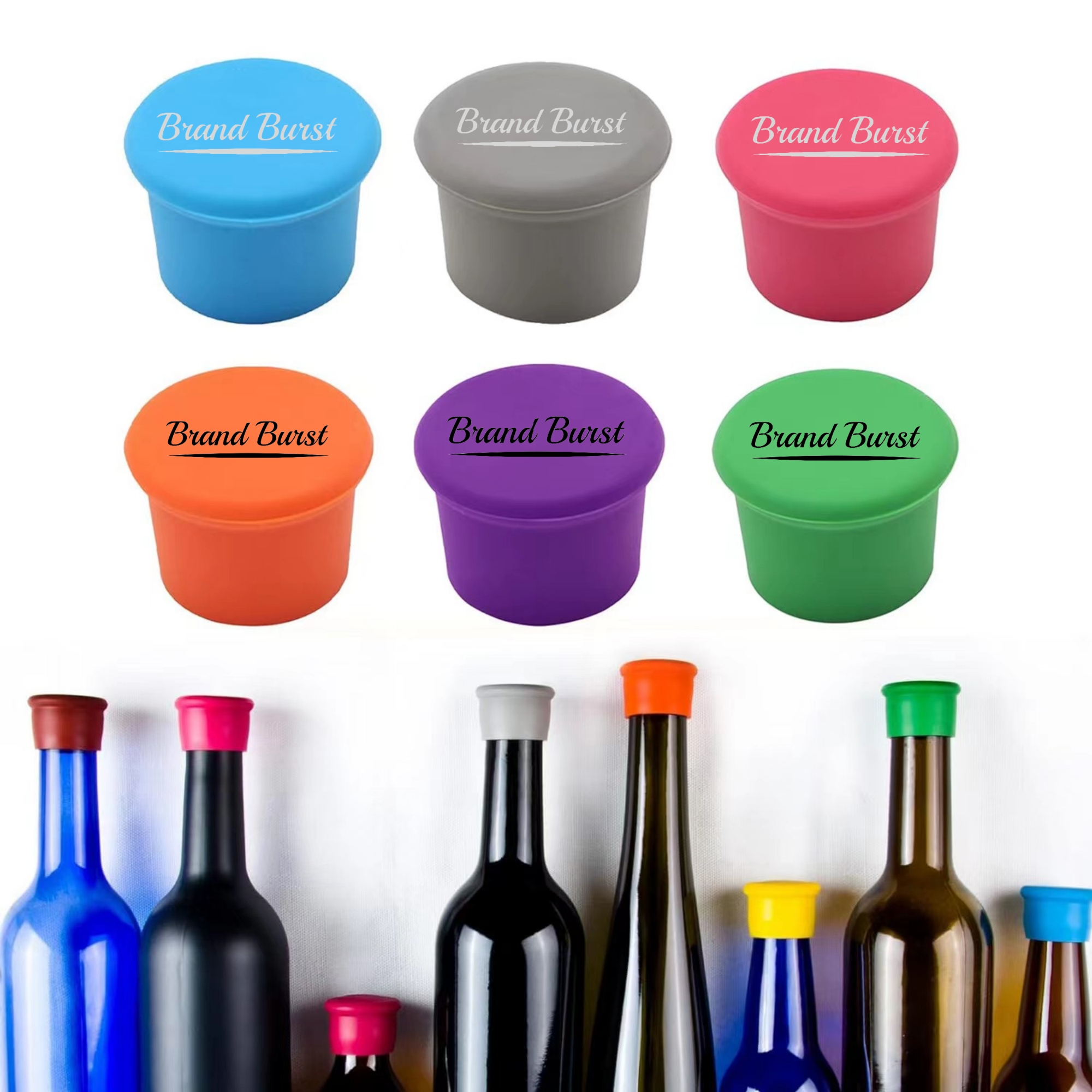 Silicone Wine Stopper Item No#21309