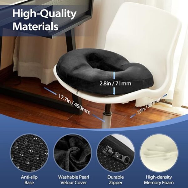 Donut Cushion For Tailbone Pain Item No#21324 - Image 3