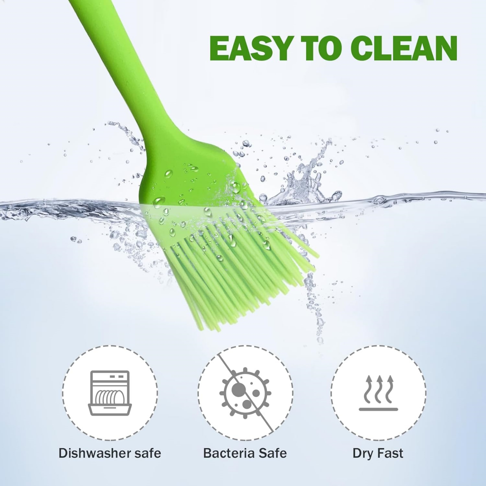 Silicone Basting Pastry Brush Item No#21349 - Image 5