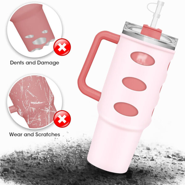 Protective Sleeve For Handled Water Bottle 40Oz Item No#20256 - Image 3