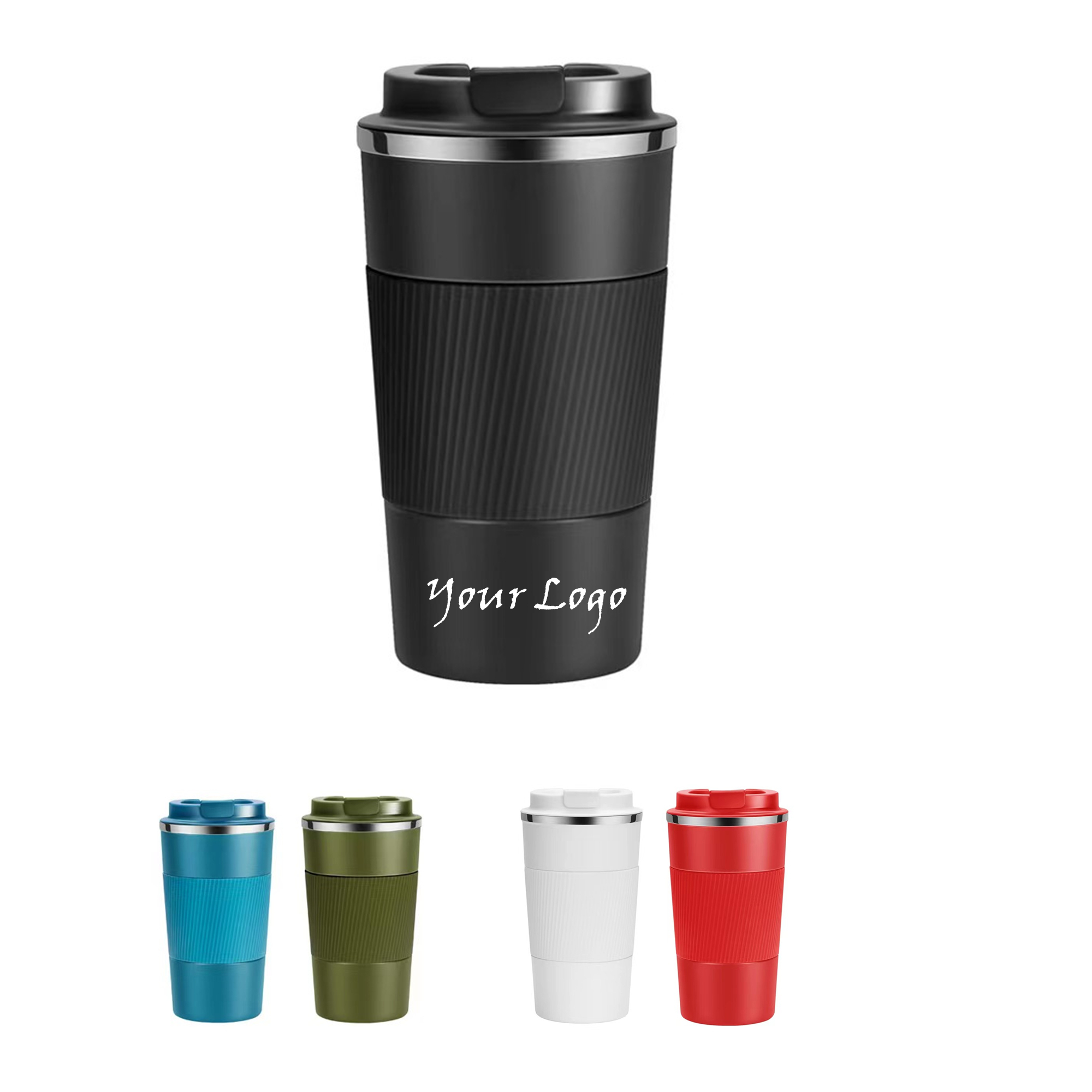 12Oz Double Walled Insulated Travel Mug Item No#20259