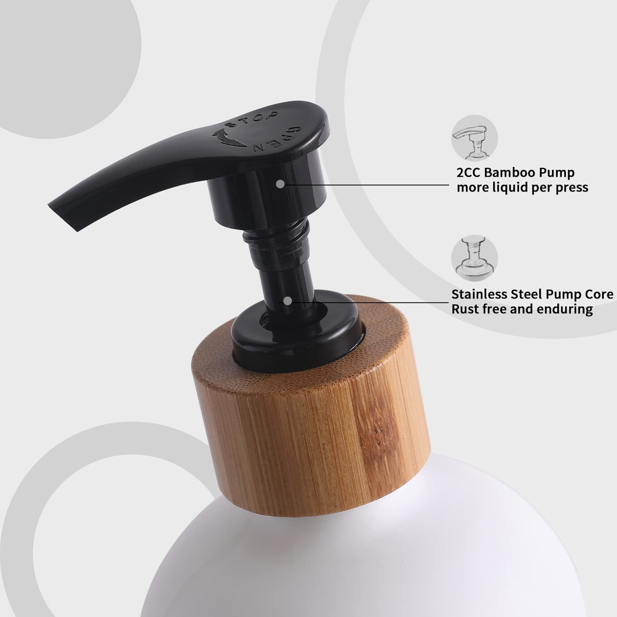 Hand Soap And Dish Soap Dispenser Sets Item No#20184 - Image 4