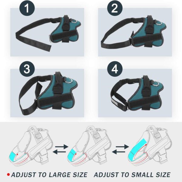 Pet Harness With Handle For Outdoor Walking Item No#20001 - Image 2