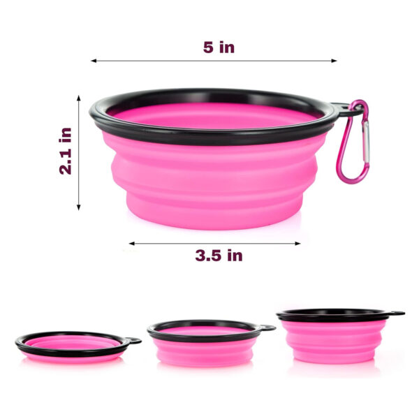 Pet Collapsible Water Bowls Item No#20006 - Image 2