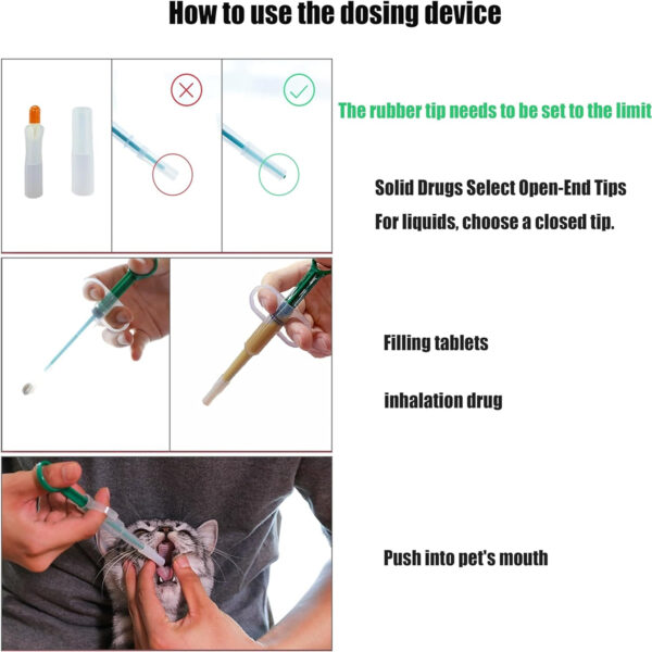 Pet Pill Feeding Syringes Item No#20012 - Image 5