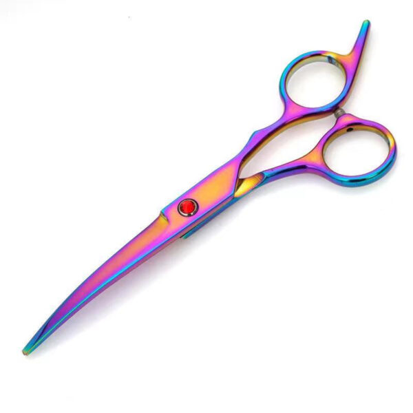 Rainbow Coated 6 In 1 Dog Grooming Scissors Set Item No#20022 - Image 6