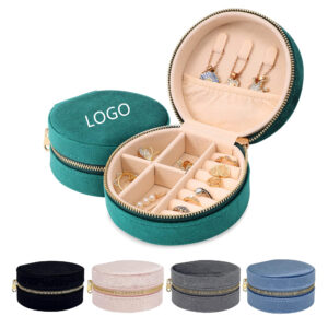 Small Velvet Jewelry Box Travel Organizer Item No#20057