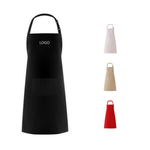 Waterdrop Resistant Adjustable Bib Apron With 2 Pockets Item No#20082