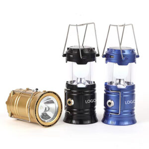 Usb Rechargeable Led Collapsible Solar Camping Lantern Item No#20104