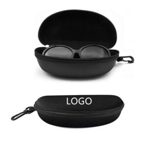 Zipper Shell Sunglasses Case With Hook Item No#20126