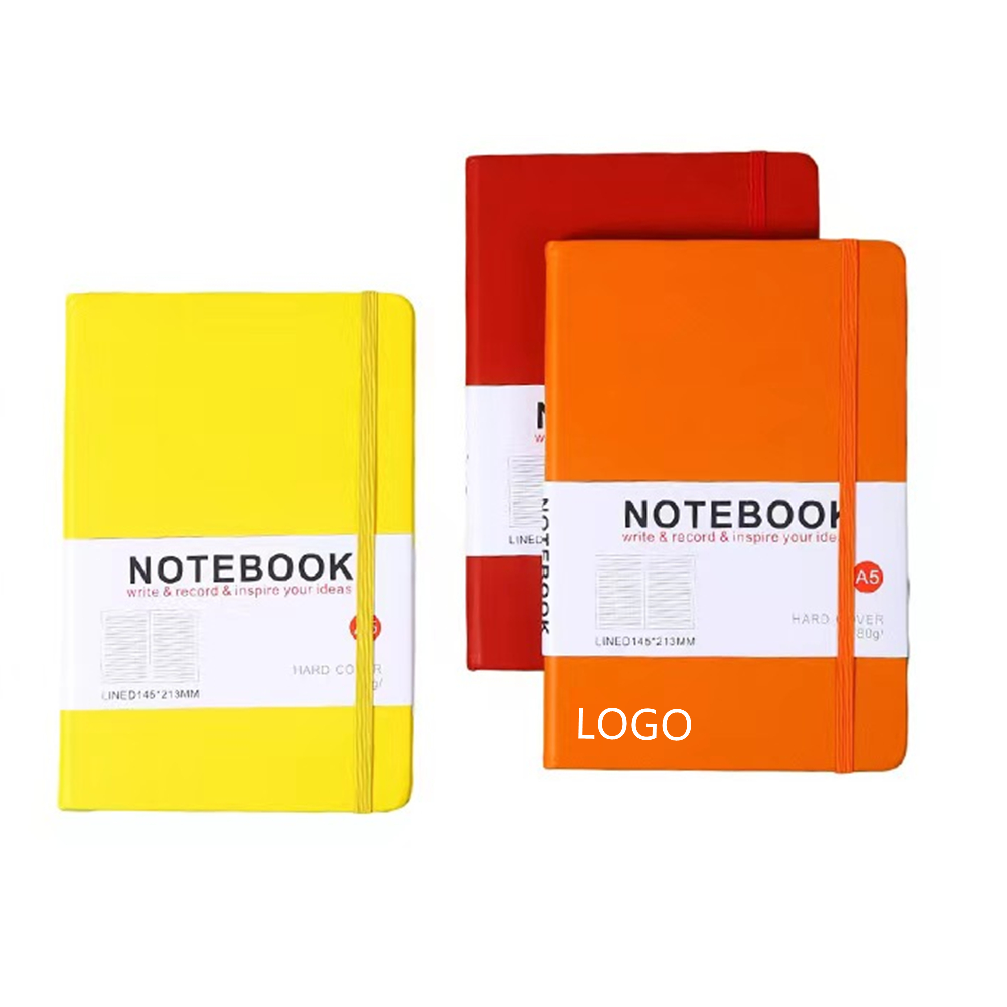 A5 Hardcover Lined Journal Notebook 160 Pages Item No#20130