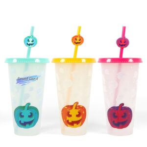 3-Pack 24 Oz Halloween Color Changing Cups Item No#20974