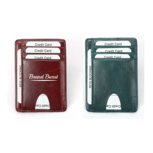Small Rfid Blocking Leather Card Holder Item No#20985