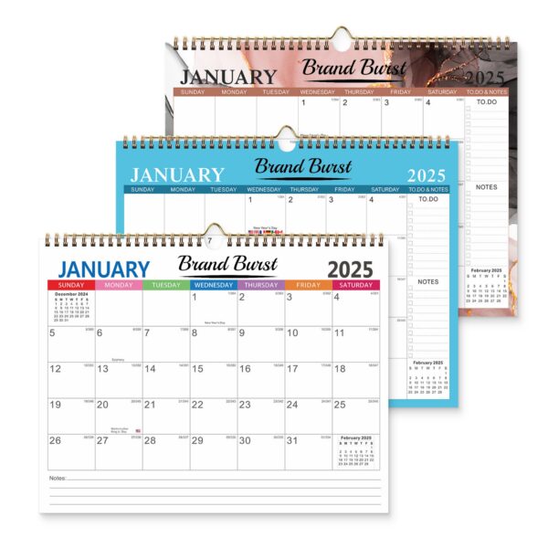 2024-2025 Wall Calendar Item No#21382