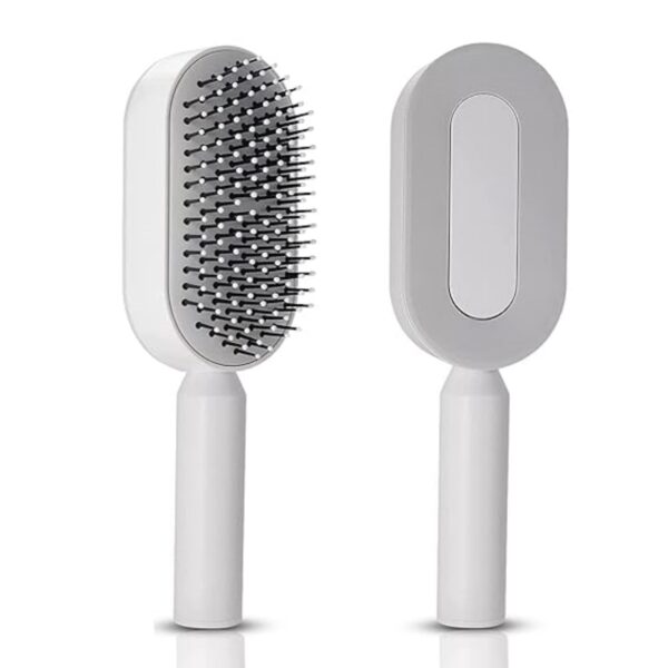Self Cleaning Hair Brush Item No#21509 - Image 2