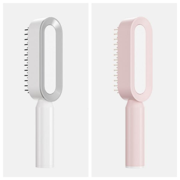 Self Cleaning Hair Brush Item No#21509 - Image 4