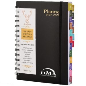 Jan 2027-June 2028 A5 200 Pages Spiral Planner Item No#21581