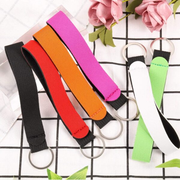 Sublimation Blanks Neoprene Keychain Item No#21621 - Image 5