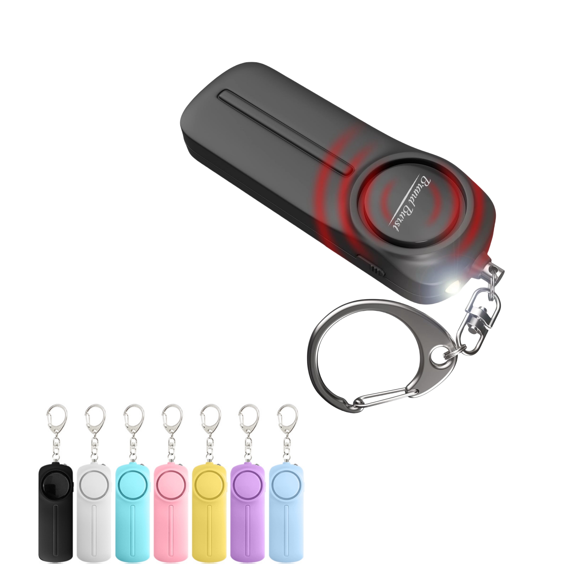 Personal Safety Alarm Keychain For Women Item No#21652