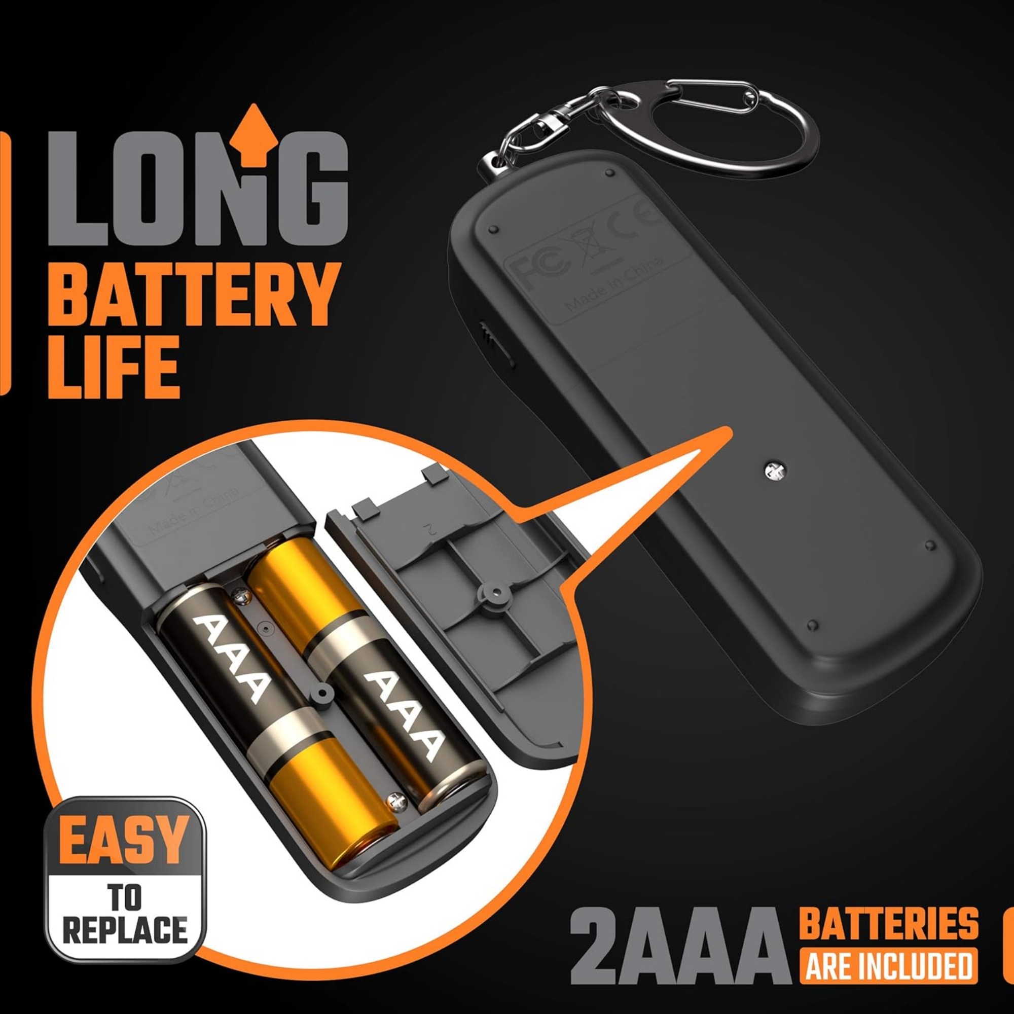 Personal Safety Alarm Keychain For Women Item No#21652 - Image 6