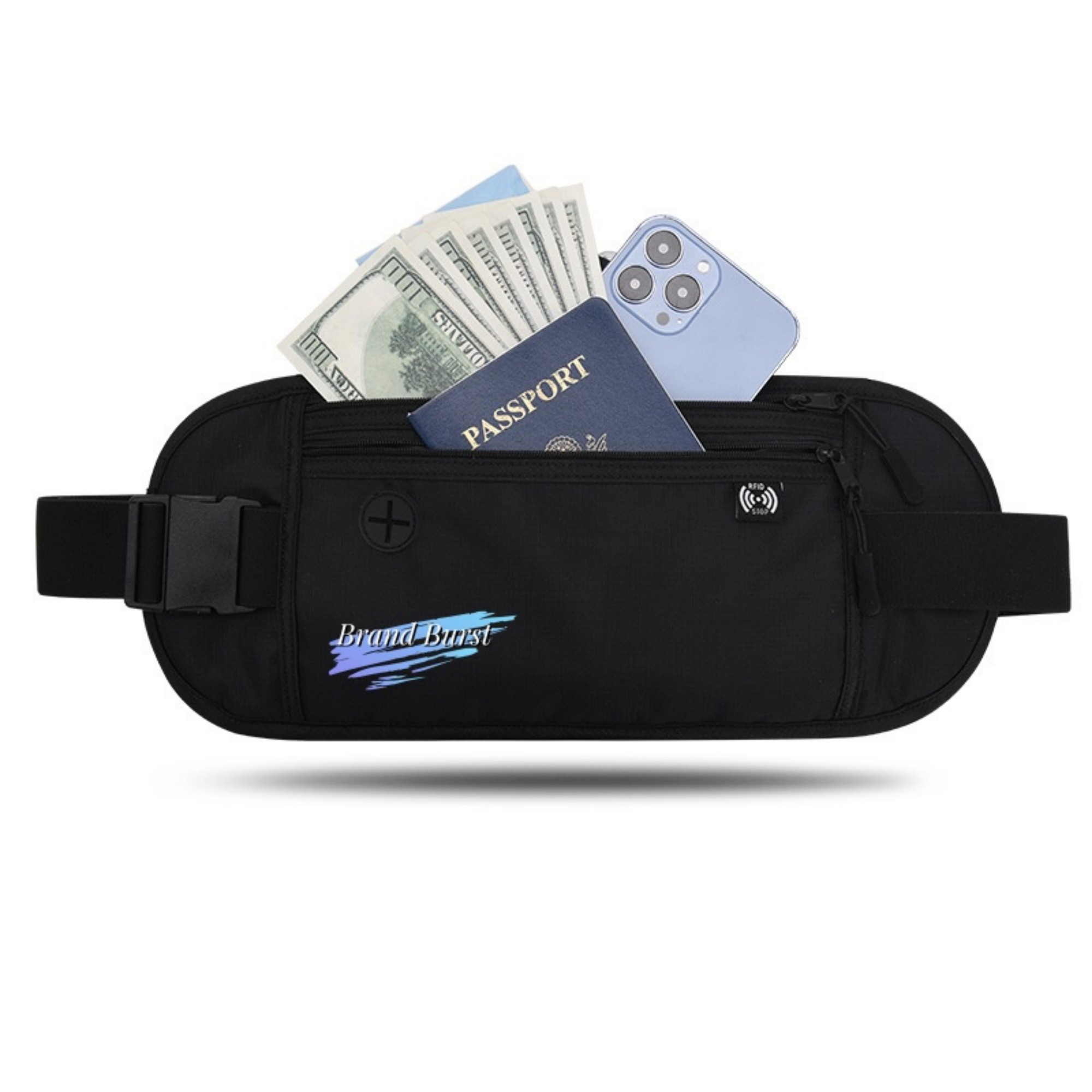 Slim Hidden Waist Wallet Item No#22071