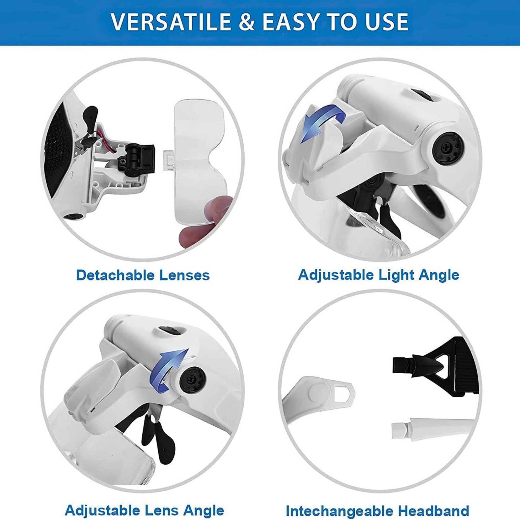 Headset Magnifier With Light Item No#22109 - Image 5