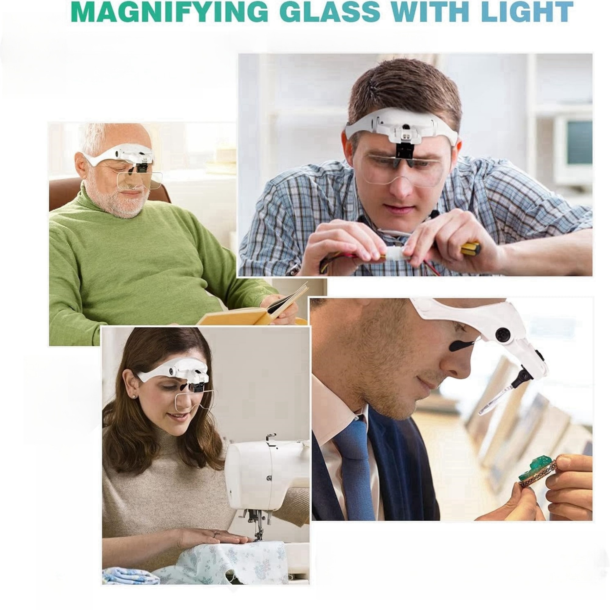 Headset Magnifier With Light Item No#22109 - Image 6
