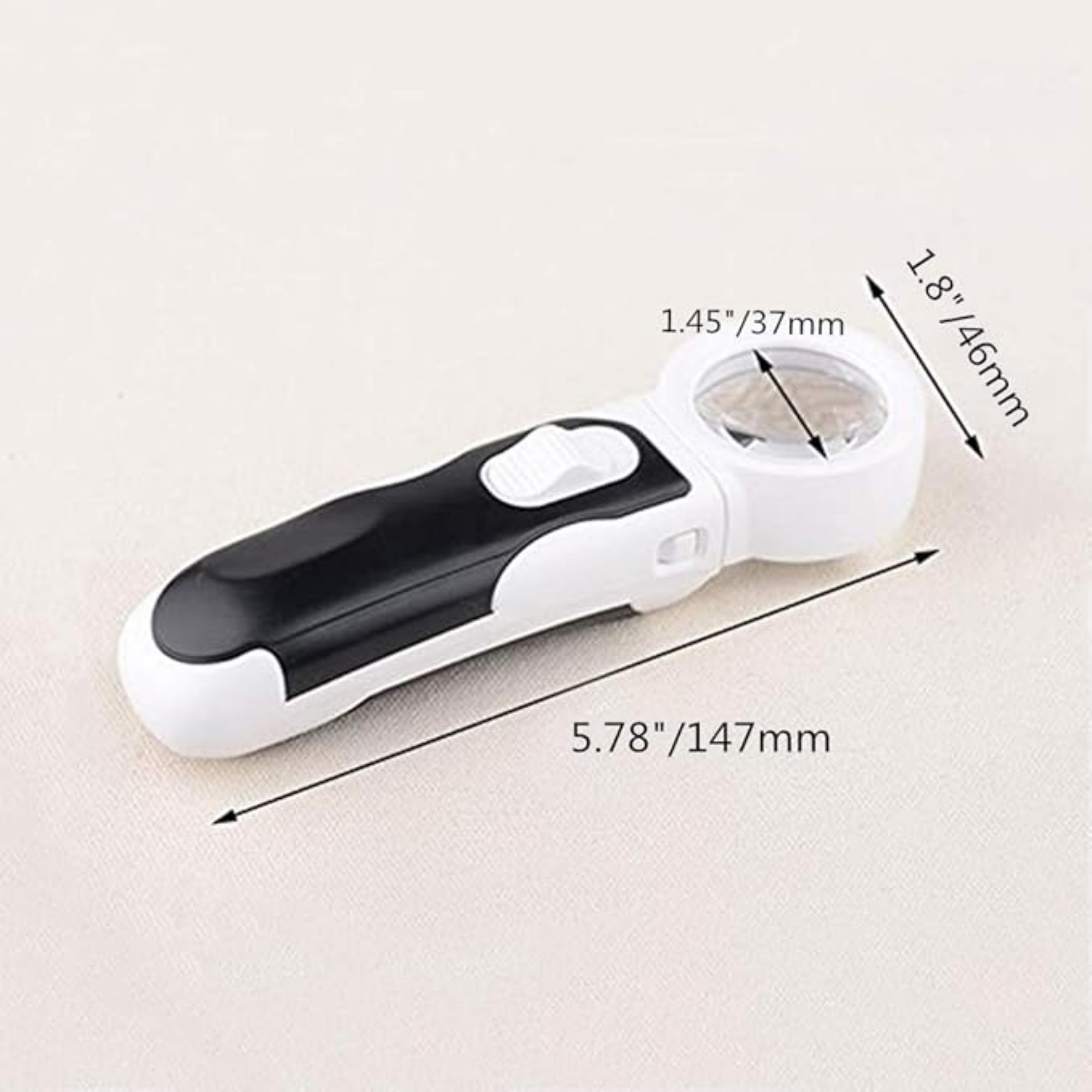 16X Handheld Magnifier With 2 Led Lights Item No#22116 - Image 3
