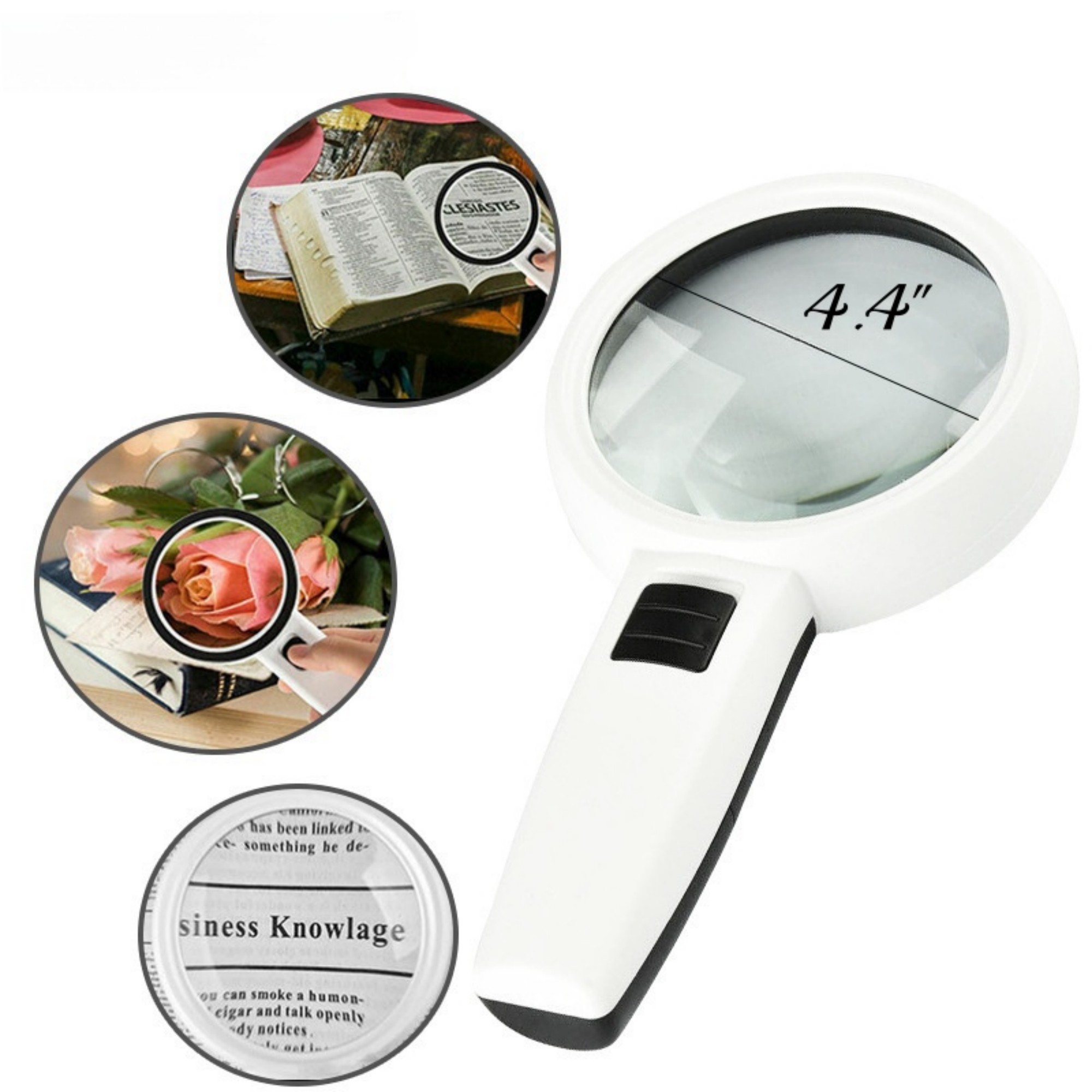 30X Handheld Large Magnifying Glass Item No#22123 - Image 3