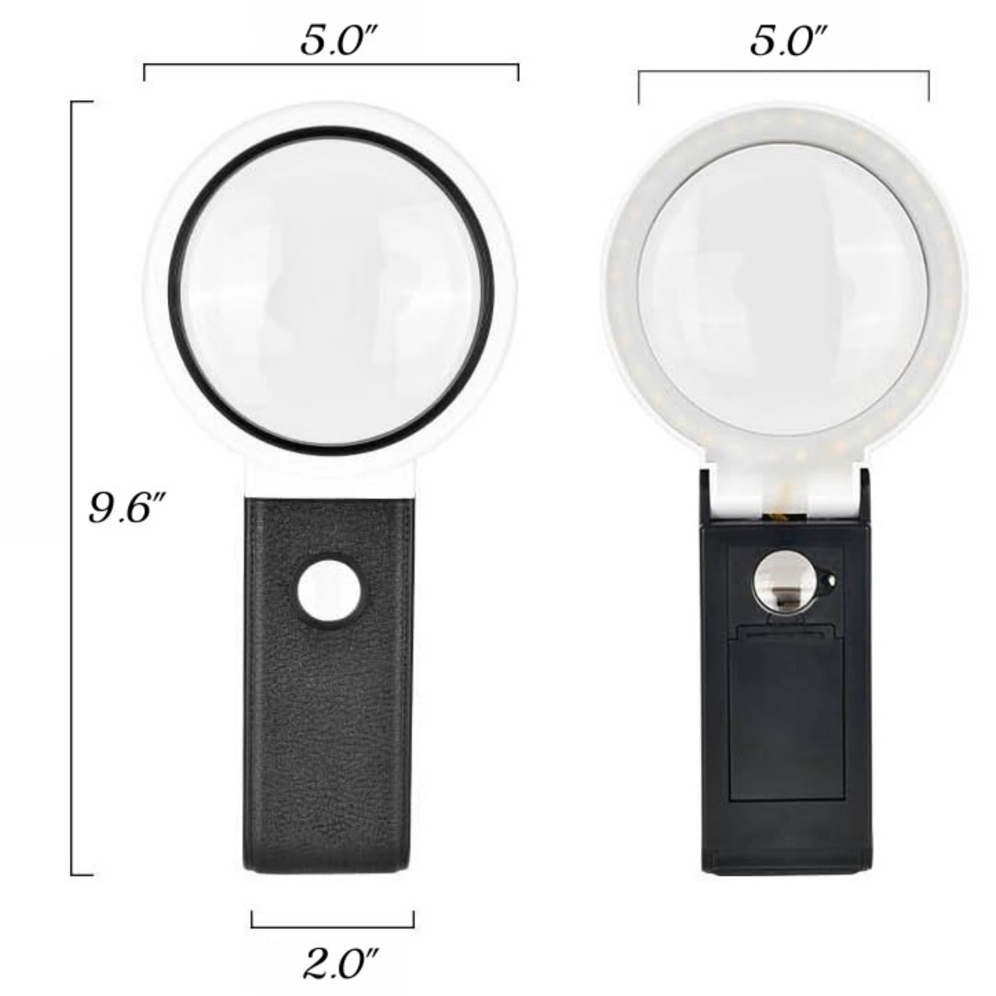 3.5X 25X Magnifying Glasses With Light And Stand Item No#22137 - Image 3