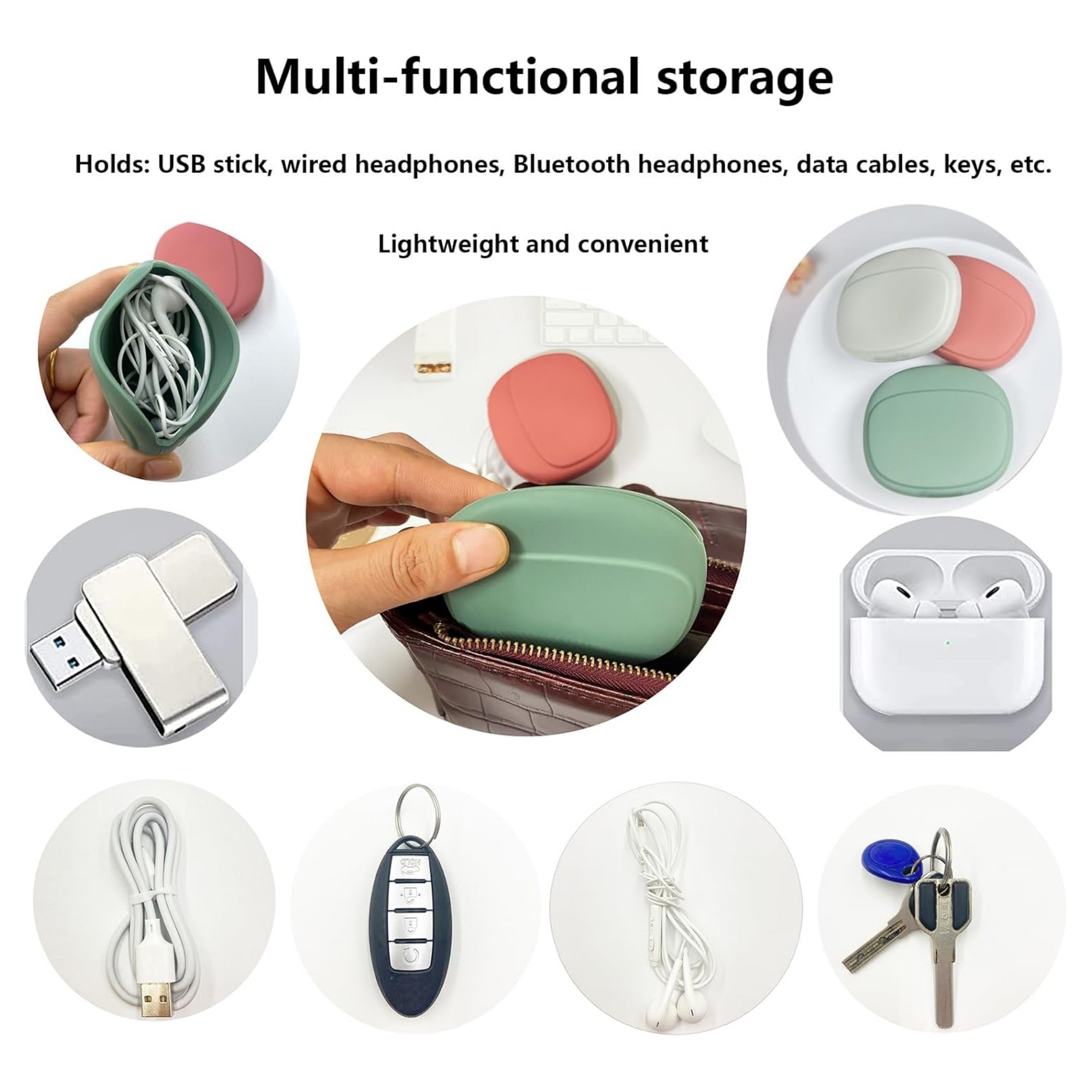 Silicone Headphone Organizer Item No#22173 - Image 5