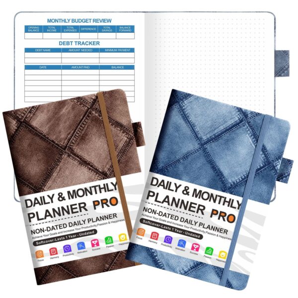 A5 Non-Dated Daily Planner Item No#22193 - Image 2